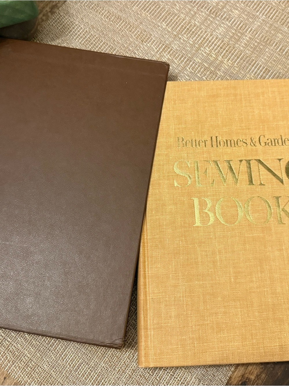 Better Homes And Gardens Sewing Book - Golden Tan Hardcover